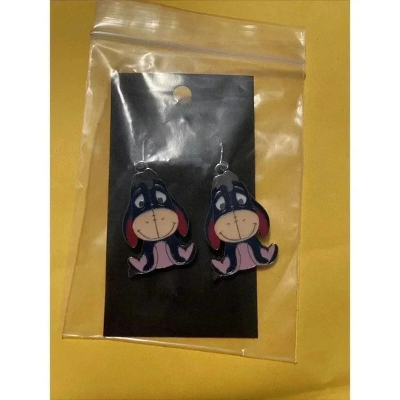 Eeyore Disney's Eeyore Drop Dangle Earrings - Picture 1 of 2